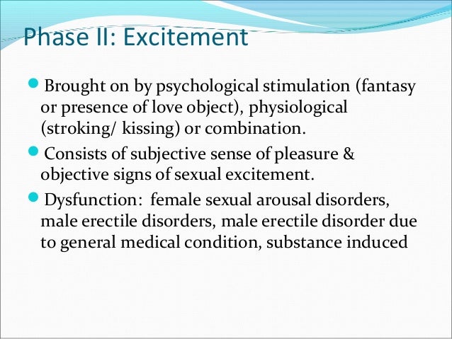 Signs of sex arousal 1
